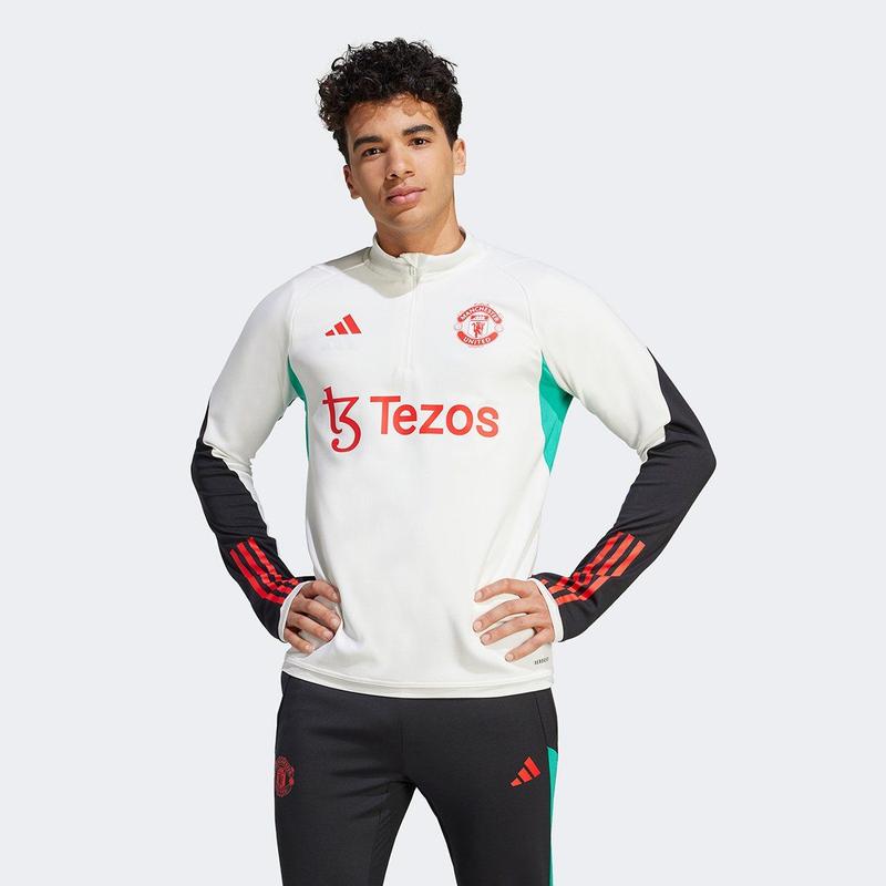 Camisa Manchester United 23/24 Treino Adidas Manga Longa Masculina